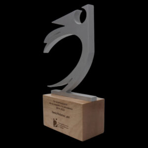 3348528632 Trophée hommage de l'Ordre professionnelle de la physiothérapie du Québec